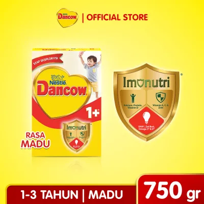 Nestlé Dancow 1+ Rasa Madu Susu Pertumbuhan Anak 1-3 Tahun 750gr