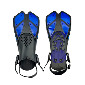 Snorkel Fins Adjustable Buckles Swimming Flippers Scuba Diving Shoes Adult Snorkeling Set