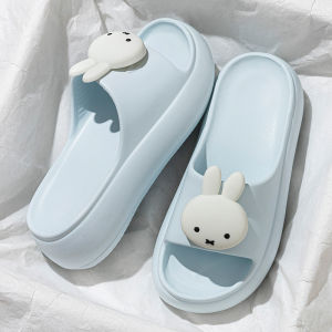 [Free Shipping] Cute Thick-Soled Outdoor Slippers WomenS High-Heeled Casual Sandals Ladies Beach Shoes Home Slippers For Women