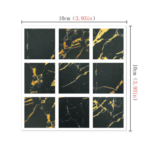 【SG Seller】❤️3D Effect Mosaic Tiles Stickers❤️ Self-Adhesive Peel and Stick Waterproof Wall Decal For Kitchen Bathroom