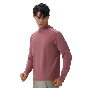 Fitness Long Sleeve T-Shirt Men Running Compression T-shirt Gym Fitness Workout Tights Hooded Sweatshirt Top Outdoor Recreation2026