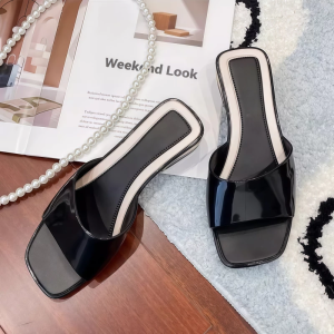 Korean Sandals For Women With Heels Elegant Sandals Block Heels High Heels For Women