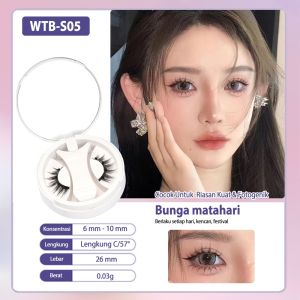 [COD&Ready] WOTABO Magnetic Eyelash Bulu Mata Magnet 8-10mm Daur Ulang S05