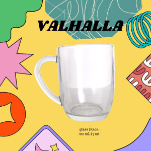VALHALLA Coffee Glass | Gelas Kopi Kaca | Cangkir Kopi Susu
