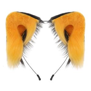 Handcrafts Furry Plush Cats Ears Hairband Roleplay Props Headwear For Birthday Theme Parties Festival Event Gathering
