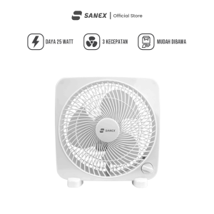 Sanex Air Box / Kipas Angin Kotak SBF-813 8 inch
