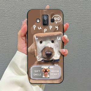 Anti-knock Durable Phone Case For Samsung Galaxy J7 DUO/SM-J720F Kickstand Silicone three-dimensional Full wrap 3D TPU