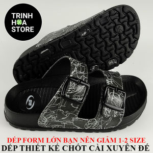 Dép nam nữ quai ngang big size chốt cài xuyên đế siêu bền - Hàng VNXK - TRINHHOASTORE –TH049-3