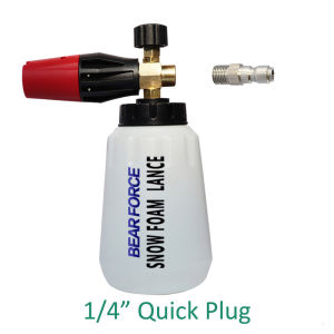 Pressure Washer Foam Cannon 1/4" Quick Connector High Pressure Car Washer Snow Foam Lance Foam Car Foam Wash Foam Generator