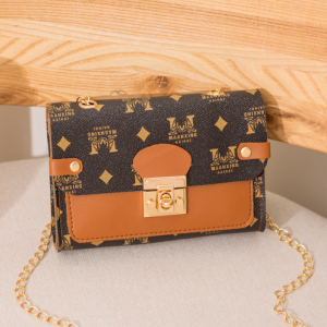 Korean Fashion Printed Messenger Shoulder Bag Sling HandBag 523-112