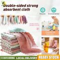 5 PCS Microfiber Cleaning Cloth Hand Washing Cloth Kitchen Towel Kitchen Towel / Hand Towel / Dishcloth / Wipe. 
