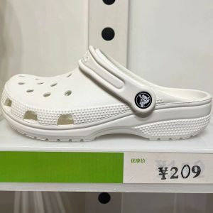 cross แท้ CLASSIC CLOG แท้ หิ้วนอก  รองเท้าแตะ พื้นนิ่ม ระบายอากาศได้ดี ป้องกันการลื่น เหมาะกับเดินชายหาด สไตล์คลาสสิก สําหรับผู้ชาย และผู้หญิง#10001