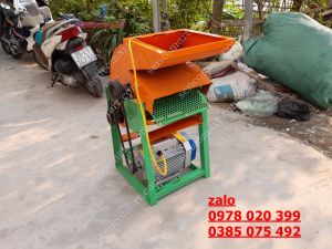 Máy bóc vỏ tách hạt ngô mini công suất 22kw