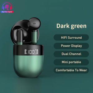 NIU CHA tai Nghe Không Dây Bluetooth 5.0 J28 Tws Loa Siêu Trầm Tai Nghe Mini Chống Nước IPX7 Thời Lượng Pin Siêu Nhỏ Bán Trong Tai Trò Chơi Cuộc Gọi Độ Nét Cao Giảm Tiếng Ồn Thích Hợp Cho Android Và Apple