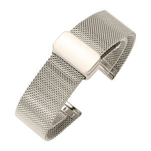 Applicable to Huawei GT/watch Milanese mesh stainless steel magnetic folding clasp smart watch strap 22mm