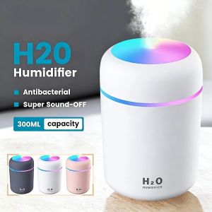 300ml Air Humidifier Mini Atomizer USB Colorful LED Automatic Aroma Diffuser Home Essential