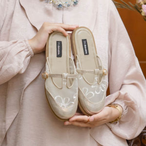 Dianable - Loui Beige Mules Wanita