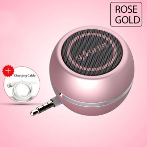 【Newly upgraded Bluetooth function】Portable Mobile Phone Mini Speaker 3W 3.5mm AUX Jack Music Audio Player for Phone Notebook Tablet Fashion ultra small fuselage