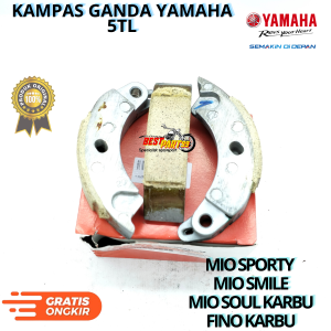 Kampas ganda matic 5TL untuk motor MIO SPORTY MIO SMILE MIO SOUL KARBU FINO KARBU. YGP berkualitas original asli ori dan presisi