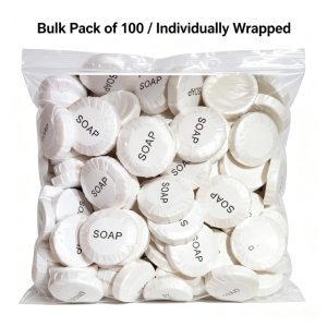 100/300/500Pcs Hotel Guest Disposable Soap Kit | Travel Portable & Easy to Use