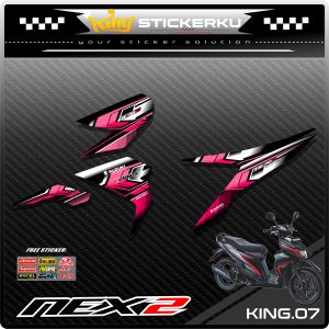 (COD)Sticker Striping List Variasi Suzuki NEX 2 - Stiker Striping Motor NEX 2. KS.07