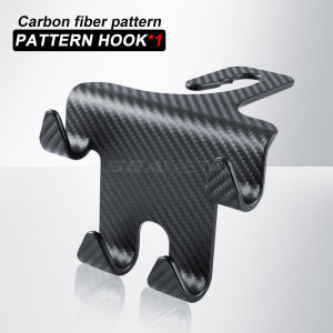 AUTO-MECHANIST Car Seat Hooks Headrest Hanging Holder Organizer Handbag Hanger  Multi-purpose ABS Four Heads Handbag Hooks Car Interior Trim