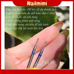 Đầu mài khóe da nail - đầu mài da chất liệu kim loại an toàn chuyên dụng cho dân làm móng