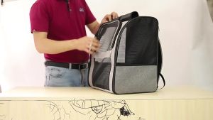 Large Pet Backpack Cat Bag Dog Carrier Bag Cat Bag Carrier Portable Pet Outdoor Travel Backpack