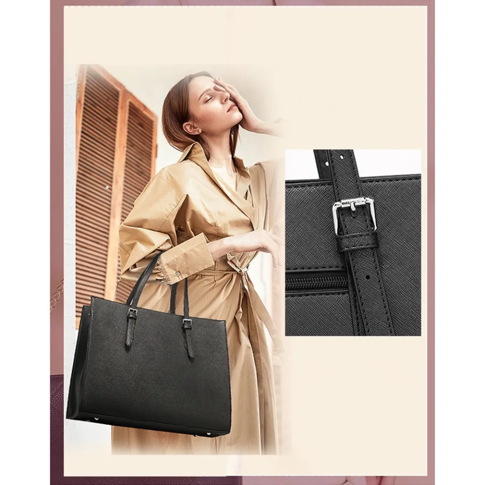 Laptop Bags for Women inch Large Leather Tote Bag Ladies