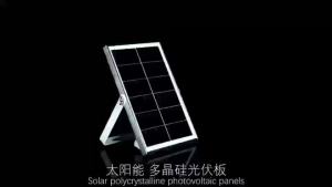 Outdoor Camping 10W Solar Charging Panel 6V 4 USB Fast Charging IP66 Waterproof Solar Power Supply