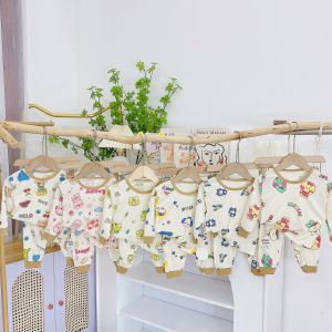 (MS225) Bộ dài tay tăm lạnh đáng yêu cho bé