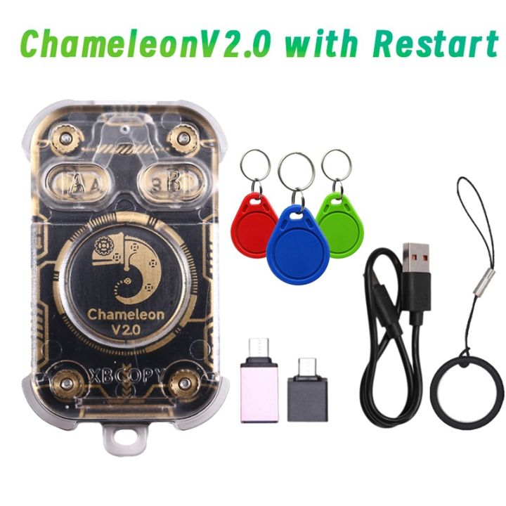[gjc mall]Chameleon V2.0 NFC Duplicator RFID Smart Chip Reader Emulator ...