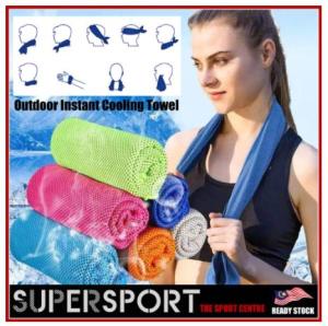🌹READY STOCK🌹 Cold Towel Sports Towels Instant Cooling Ice Cold Towel Quick Dry Microfiber Towel Tuala Sejuk Segera
