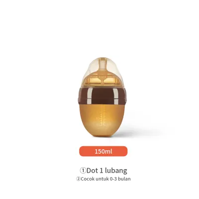 BEVAVAR PIKO Bello Bayi Botol susu silikon / Leher lebar baby bottle