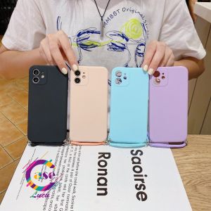 CL Slingcase Softcase Casing Candy Macaroon: Pelindung Kamera Polos & Tali Lanyard Casing HP