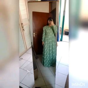 Gamis Wanita Modern Kekinian & Gamis Muslim Busui Terbaru