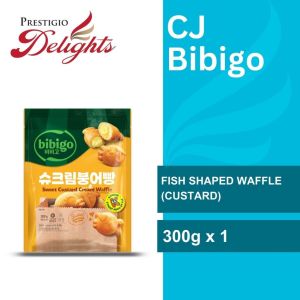 CJ bibigo Fish Shaped Waffle (Custard) 300g
