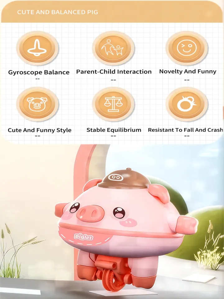 Balance pig Black Technology Tumbler Wire Walking Unicycle Robot