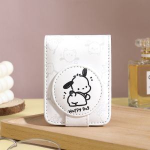 Anime KT Lipstick Organizer Bag Portable Cosmetic Case with Mirror Loopy Anime Makeup Storage Girlfriend Gifts