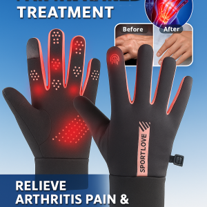 Titanium Ion Gloves Titanium Ion Arthritis Gloves Comfortable and Skin-friendly Cold Weather Gloves Waterproof Fabric