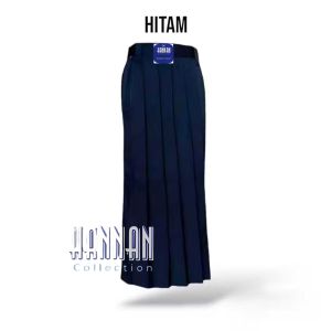 Rok Rempel Sekolah SMP/SMA Panjang Rok Sekolah Rempel Abu Biru Coklat Hitam Putih Seragam Sekolah Perempuan