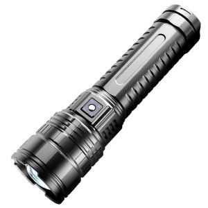 MUNCHX Extra Long-range Ultra Bright Torch Powerful Ultra Bright Flash Light Portable USB Rechargeable Led Flashlights