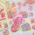 stiker lucu imut isi 40 pcs/stiker dekorasi/stiker dekorasi buku tulis. 