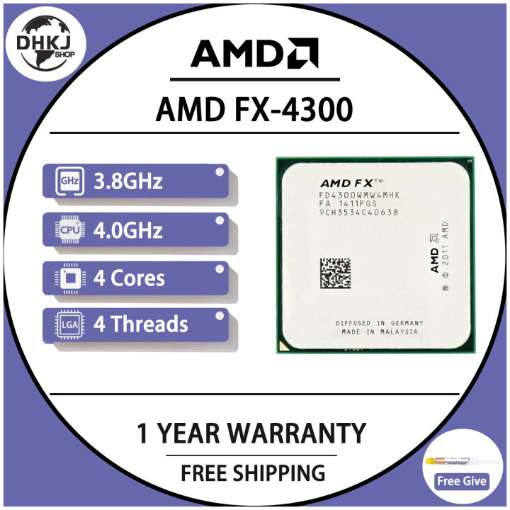 Amd fashion fx 4300 3.8