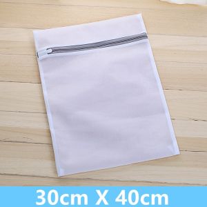 Mesh Laundry Bag Designer Wash Bag Washing Machine Bag Thickening Bra Bag Light Gray Pink Zipper Laundry Net Fine Mesh