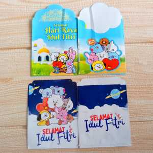 AMPLOP LEBARAN UKURAN MEDIUM / AMPLOP LEBARAN SNACK 1 PACK ISI 10 LEMBAR