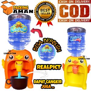 ( BISA COD ) PROMO Mainan Anak Dispenser Mini Galon Portable Anak / Mainan Mini Water Dispenser / Mainan Mesin Air Minum SNI / Mainan Anak Laki Laki / Mainan Anak Perempuan Murah