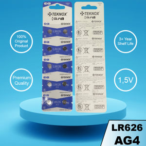 10pcs TEKNOX Baterai LR626  AG4  377  L626  TEKNOX PREMIUM QUALITY