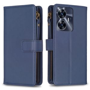 For OPPO Realme C55 C53 Phone Case Magnetic Leather Wallet with Stand Card Slot Flip Cover Casing