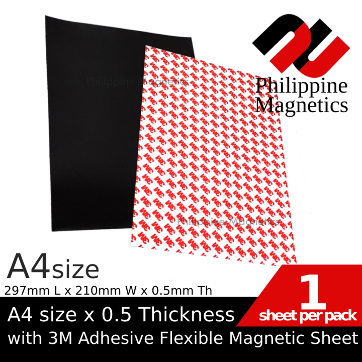 A4 Magnetic Rubber Sheet